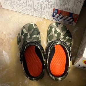 Camo Crocs